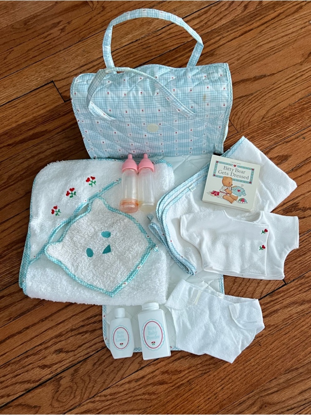 American Girl Bitty Baby Diaper Bag Set